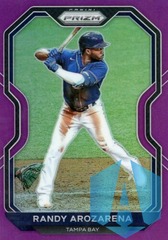 2021 Panini Purple Prizm Randy Arozarena #1 Rays